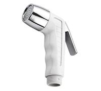 ORFOFE Douchette de Bidet pour Wc Domestique Blanche Pulvérisateur à Main 1 Pièce Pommeau Pression pour Siège de Toilette Économie d'Eau et Nettoyage