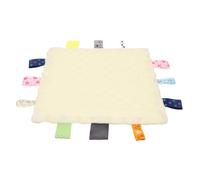ORFOFE Doudou Bonnet sensorielle en Peluche tétine Enfants couvertures de Couette Serviette Mouchoir Enfant Mouchoir apaisant pour Enfants Flanelle