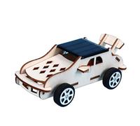 ORFOFE Éducatif Solaire DIY Voiture Bois à Assembler pour Garçon Fille Développement Manuel et Créativité Cadeau Garçon Fille pour Activités Extérieures sous Soleil