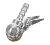 ORFOFE Embout Gonflage Mandrin Air Pneu Cuivre Raccord Rapide Verrouillable pour Compresseur et Pompe Portable Compatible Valves Voiture Robuste et Facile à Utiliser