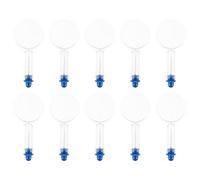 ORFOFE Enfile-aiguilles Outil Pratique et Facile D'utilisation Lot de 10 en Plastique avec Loupe Accessoire Couture pour Couture Main et Machine pour Personnes Âgées
