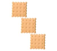 ORFOFE Ensemble De 3 Tasses en Bois en Forme De Biscuit Chauffant pour Café Et Thé