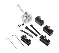 ORFOFE Ensemble De 8 Porte-Outils De Tour Mini-Tour Porte-Outils De Tour Pour Un Travail Efficace Porte-Outils De Précision Pour Mini-Tours Support D'Assemblage De Porte-Outils