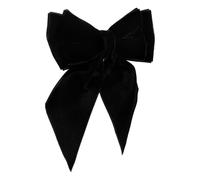 ORFOFE Épingle Nœud en Velours Noir pour Femme, Décoration D'écharpes, Utilisation Sûre et Solide, Accessoire Élégant pour Événements à Thème