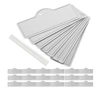 ORFOFE et Usage Solide en Aluminium pour Plantes 50 Étiquettes Métalliques Design Élégant, Identification Facile pour Jardin Extérieur et Fleurs