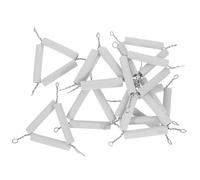 ORFOFE Étagère à creusets de laboratoire 10 pièces en fer, support polyvalent pour crucibles et équipements en environnement de chimie