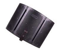 ORFOFE Filtre Micro Réducteur de Bruit en ABS, Couverture Anti-souffle pour Microphone de Studio, Adapté aux Pieds de Micro et Utilisation en Environnement Intérieur