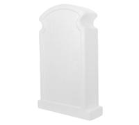 ORFOFE Foam Dog Memorial Stone Lightweight Outdoor Tombstone For DIY Painting Blank Pet Gravestone For Garden Courtyard Tribute