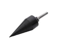 ORFOFE Foret de Fendage avec Manche Hexagonal Perceuse Fendeur Bûches Acier pour Usage Domestique Facile à Installer et Résistant