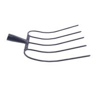ORFOFE Fourche Fer Robuste et Multifonctionnelle pour Jardinage et Entretien des Pelouses, Travaux Agricoles Maintien Paysager