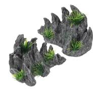 ORFOFE Fournitures pour Aquarium Décorations Daquarium Ensemble De Décorations Daquarium en Résine