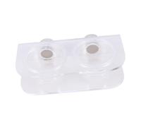 ORFOFE Gamelle pour Reptiles avec Aimant, Bol D’Alimentation Taille S, Plastique Acrylate, pour Tortues, Lézards, Grenouilles - Accessoire Terrarium Pratique Et Facile à Nettoyer, Lot de 10 Bols