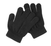 ORFOFE gants d'hiver gants enfants bébé mitaines d'abord de 4 à 12 ans doigt pour Équipement d'hiver pour enfants Noir