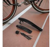 ORFOFE Garde-Boue et Arrière Réglable pour VTT 26/275/29 Pouces - Large et Allongé en Plastique Résistant - Protection Anti-Éclaboussures Rapide à Installer Compatible Vélo de Montagne