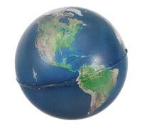 ORFOFE Globe Terre Miniature Modèle Educatif Réaliste Interactif pour Garçon Fille Décoration Apprentissage Géographie Bureau
