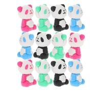 ORFOFE Gomme pour Garçon Et Filles Dessin Animé Panda en Caoutchouc 16 Pièces Couleurs Aléatoires Effacement Sûr Outil Ludique pour École Maternelle Présent Scolaire