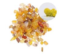 ORFOFE Gravier D'agate Non Jaune 200 G pour Compositions D'aquarium Allées Décoratives
