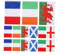 ORFOFE Guirlande de Banderole Multinationale pour Décoration Bars Clubs et Apprentissage Culturel