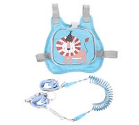 ORFOFE Harnais Anti-perte pour Bébé et Garçon et Filles, 1 Set, Détachable, en Coton et Tpu, pour Promenade en Extérieur, Bleu