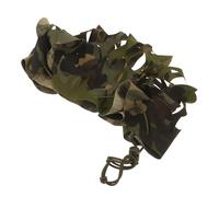 ORFOFE Housse de Casque Camouflage Ajustable Noire pour Casque Militaire Australie Rond de Chasse Rapide et Résistante à L’abrasion Légère et Respirante pour Activités Outdoor