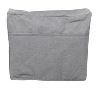 ORFOFE Housse de Machine à Coudre en Tissu Oxford Gris Étanche et Anti-Poussière Grosse Capacité Étui de Protection Rangement Accessoire Pratique pour Couture à Domicile