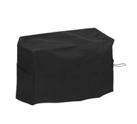ORFOFE Housse Pliable Anti-Poussière pour Machine à Coudre avec Grandes Poches de Rangement Étui en Polyester Noir Léger et Résistant Protection Portable pour Usage Domestique et