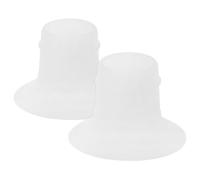 ORFOFE Inserts De Bride Pour Tire-lait Manuel, Lunettes De Conversion 28 Mm à 24 Mm, Silicone Givré, Accessoires D’allaitement Pratiques Pour Mamans, 2 Pièces, Usage Portable