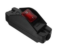 ORFOFE Interrupteur à Bascule Inverseur de pour Moteur Dc avec Bouton LED Lumineux Commutation Instantanée pour Applications Industrielles et Véhicules Électriques