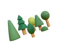 ORFOFE Jeu de Construction Blocs Bois Forêt pour Garçon Fille Ans Éducatif Empilable Développement Motricité et Coordination Main-œil Cadeau Garçon Fille