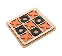 ORFOFE Jeu de Morpion Bois Coloré pour Garçon Fille Ans Jeu de Société Éducatif Montessori Stimule la Créativité Pensée Stratégique Parent Garçon Fille