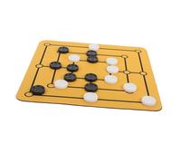 ORFOFE Jeu de Société Traditionnel Nine Mens Morris Plateau de Jeu de Table pour Développement Stratégique et Usage Bureau