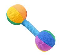 ORFOFE Jouet Haltère pour Bébé Léger en Tissu, Entraînement Préhension et Éveil Sensoriel, Portable pour Exercices et Éducation Précoce