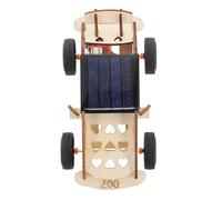 ORFOFE Kit de Construction Voiture Solaire Bois pour Garçon Fille Jeu Éducatif DIY Science Fiable Solaire sans Pile pour Garçon et Fille Expérience Scientifique Scolaire et Cadeau