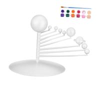 ORFOFE Kit de Maquette et Projets Scientifiques Système Solaire en Abs Modèle Précis D’Astronomie pour Decoration de Chambre Adapté aux Garçon et Filles