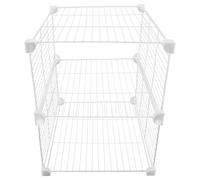 ORFOFE Kit De Rangement Pour Congélateur Séparateurs Pour Réfrigérateur Supérieur Paniers De Rangement En Fil Métallique En Fil Métallique Séparateurs D'Étagères