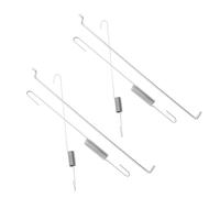 ORFOFE Kit de Ressorts de Rappel D'accélérateur en Fer pour Générateur à Essence, Tige de Liaison Robuste, Compatibilité Large, de Bruit, 2 Ensembles