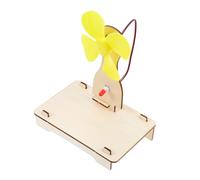 ORFOFE Kit Éducatif Éolienne DIY pour Expérience Scientifique École Pédagogique pour Élèves Modèle de Générateur à Énergie Éolienne Apprentissage Pratique Stem Couleur Couleur Aléatoire