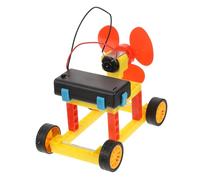 ORFOFE Kit Éducatif Voiture Éolienne DIY pour Garçon Fille Scientifique Stem Assemblez et Expérimentez Énergie Éolienne Développement des Compétences Manuelles et Couleur Aléatoire