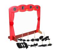 ORFOFE Kit Marionnettes Ombres DIY pour Garçon Fille Jeu Éducatif Préscolaire avec Théâtre Traditionnel Chinois Sensoriel Créatif pour Apprentissage Lumière et Ombre