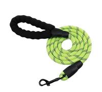 ORFOFE Laisse de Traction Réfléchissante pour Animaux Nylon Rond Longe de Dressage Antidéchirure avec Sangle pour Chiens Couleurs Aléatoires Promenade et Randonnée