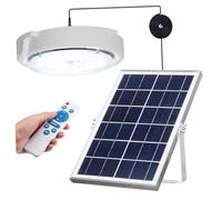ORFOFE Lampe Plafonnier Solaire LED Leds Éclairage Économe Pour Salon Véranda et Jardin Lumière Uniforme Scintillement Adaptée Bureau et Commerce