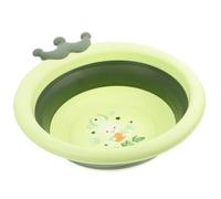 ORFOFE Lavabo Pliable pour Garçon Fille et Garçon Fille Petite Bassine Portable avec Crochet Design Cartoon Pratique pour Voyage et Usage Domestique