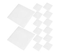 ORFOFE Lingettes Nettoyantes sans Peluches pour Écrans d'Ordinateur et Téléphone, Papier Blanc 90pcs, Anti-rayures, Séchées pour Usage de Laboratoire