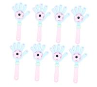 ORFOFE Lot de 10 Claquettes Mains en Plastique pour Garçon et Filles, Jouets Musicaux Colorés, Jouets Ludiques pour Fête D'anniversaire, Fête Garçon et Filles, Développement Motricité Fine