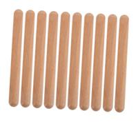 ORFOFE Lot de 12 Bâtons de Rythme en Bois Naturel pour Garçon et Filles Instrument de Percussion Classique Éducatif Bâtons Musicaux Précoces Adaptés à L’Apprentissage du Rythme en