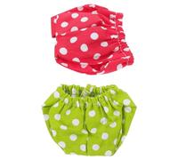ORFOFE Lot de 2 Couches Lavables et Élastiques pour Cobayes M, Culottes Absorbantes Anti-fuites en Tissu Doux, pour Petits Animaux Domestiques, Utilisation Confortable et Réutilisable