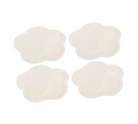 ORFOFE Lot De 2 Coussinets D'allaitement Anti-fuites Réutilisables En Forme De Cœur Respirants Et Confortables Pour Les