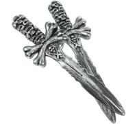 ORFOFE Lot de 2 Lames de Pirate en Plastique Accessoires de Fête de Pirates Lames Factices Légères et Résistantes pour Cosplay Anniversaires et Soirées à Thème Halloween