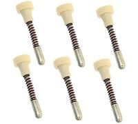 ORFOFE Lot de 2 Loquets de Berceau à Ressort pour Fenêtre Fixation de Lit 6 Pièces
