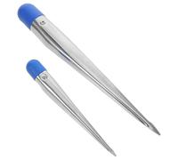 ORFOFE Lot de 2 Pointes d'Épissure INOX pour Cordages Marins Outil d'Enfilage de Câbles en Acier Inoxydable Tailles Petit et Moyen Accessoire Professionnel pour Épissure et Tressage